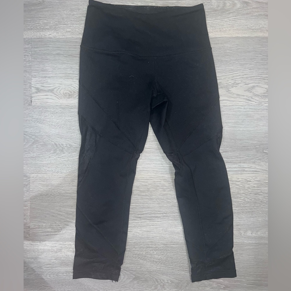 Zella Mesh Cropped Leggings